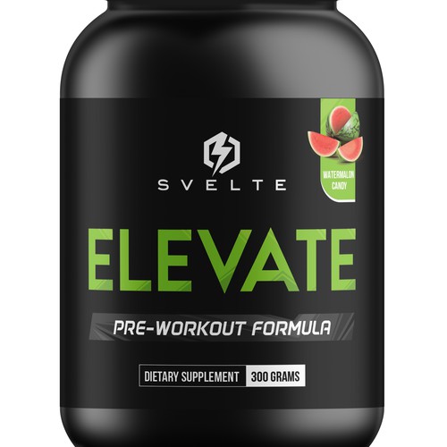 Design a Simple, Yet Captivating Label for Company's New Pre-Workout Product Design by Rifat_Jishan