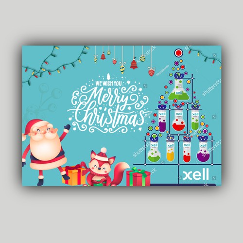 Design of a funny and witty seasons greetings card Design by allMarv