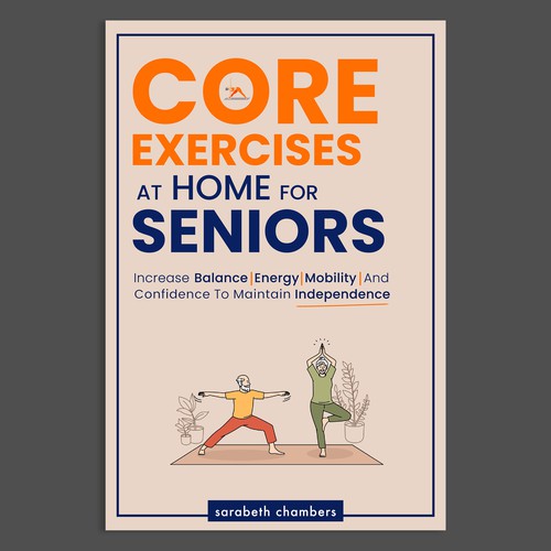 Designs | Unique cover for a book on building core strength in older ...