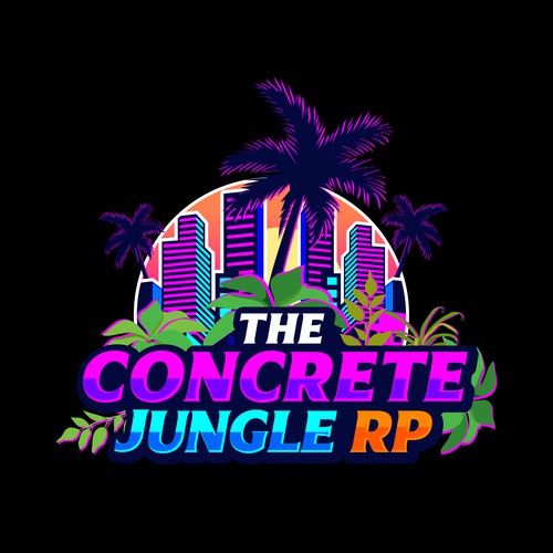 Make a logo for our FiveM Server "The Concrete Jungle" Design by Rocket_Racoon