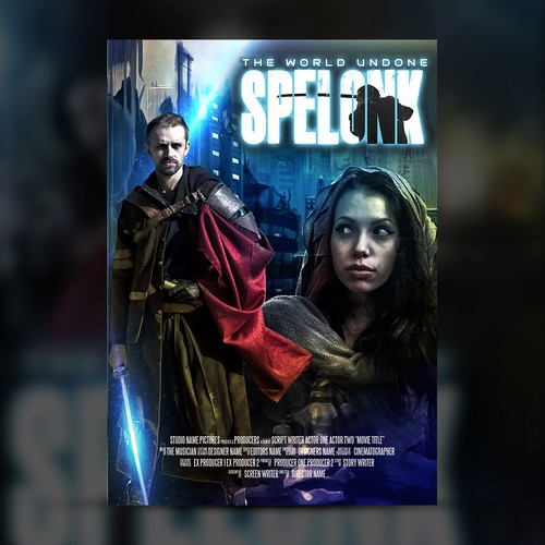 Poster for Apocalyptic sci fi film Design by EPH Design