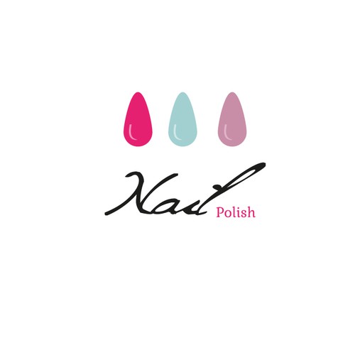 nail 99designs polish Nail  contest Logo design Polish  Logo