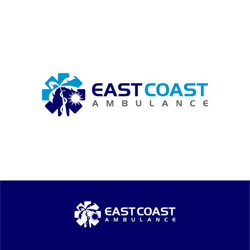 East Coast Ambulance Logo Design réalisé par rickybays