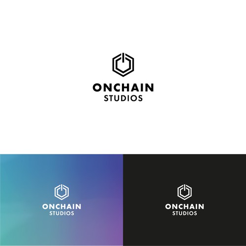 Logo for new Blockchain Gaming company Diseño de SimplicityFirst