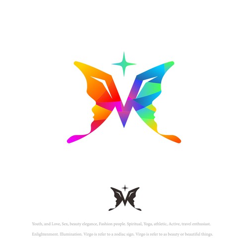 Create elegant and CREATIVE logo for Virgo(Zodiac) thanks!!! Design by Wiell