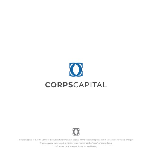 Logo for investment capital firm specializing in infrastructure and energy Design by Carksas