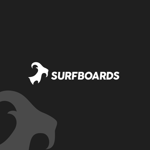 コンペ「The Goat Surfboards」のデザイン by Badruzzamanさん 