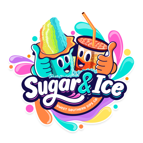 Design di Bring Sugar & Ice to Life – Bright, Bold Branding for a Dirty Soda + Shaved Ice Truck di Night Hawk