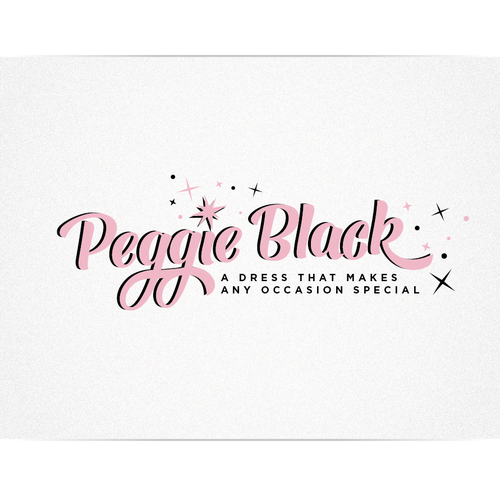 CitさんのCreate a captivating pinup logo design with a twist for Peggie Blackデザイン