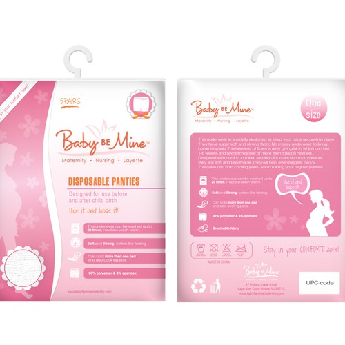 Design di Create the next product packaging for Baby Be Mine LLC di CHIC_DESIGN