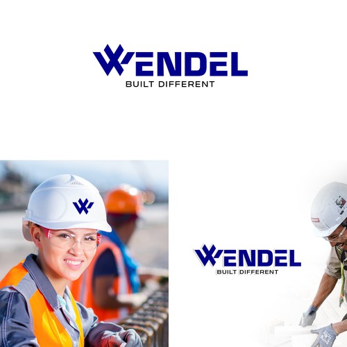 Luxury Logo Design for Wendel X — A Premium Construction Brand Built Different Design by <<{P}>>