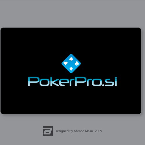 Poker Pro logo design Diseño de a™
