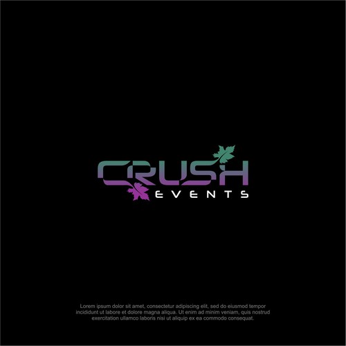 Design a DJ Logo for "Crush Events" in Wine Country Design by GengRaharjo