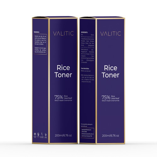 Design a cosmetics box to help people glow Design by interaksi