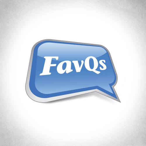 FavQs Logo Diseño de DINAROID