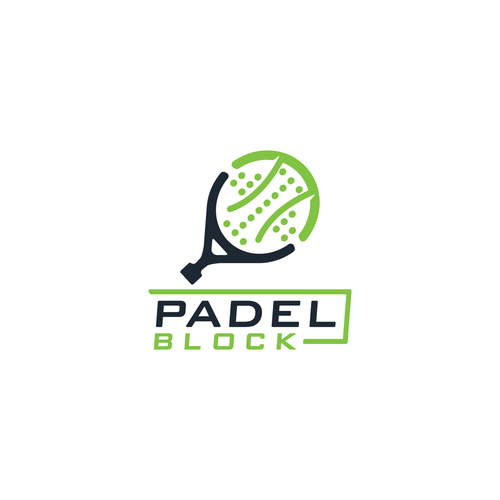 Padel business logo! Design by SPECTAGRAPH