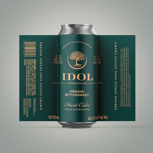 Hard Cider Product Label Design Design by LABELL®