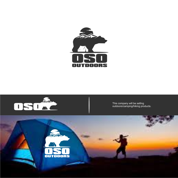  Hiking/Camping/Outdoors Logo