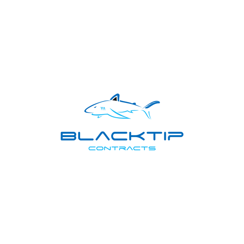 Simple shark logo design for real estate contracts software company Design by depra