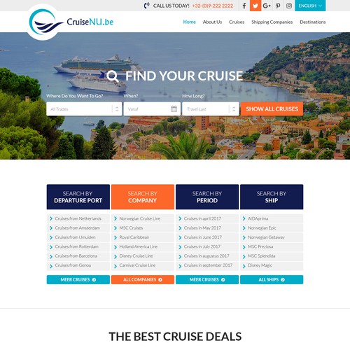 Designs | Cruise Organization - Homepage - more pages in the future (1 ...