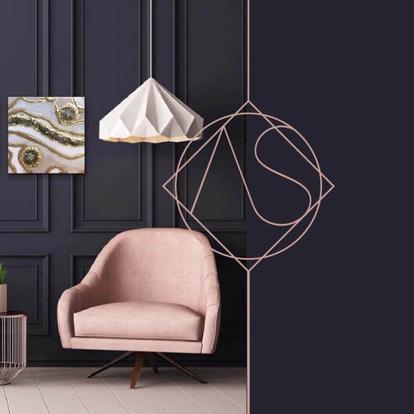 Alison Satterlee.Art logo design