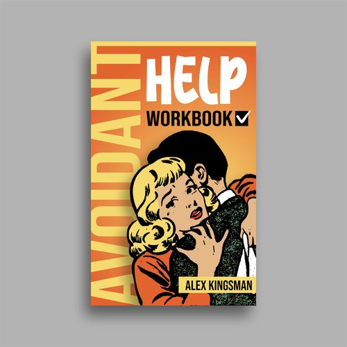 Workbook book cover on Avoidant Attachment Style Design by IdeAde