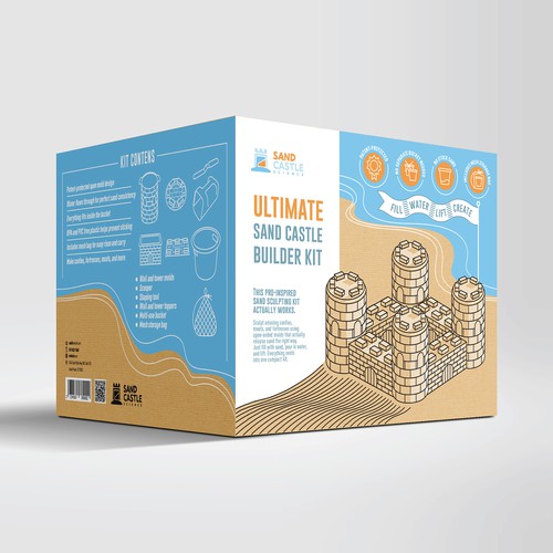 Designs | Design the Box for the Ultimate Sand Castle Toy | Product ...