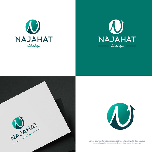 A logo for a podcast English and Arabic Design von AwAise