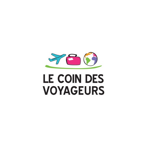 Créer un logo pour un blog de voyages デザイン by novduh