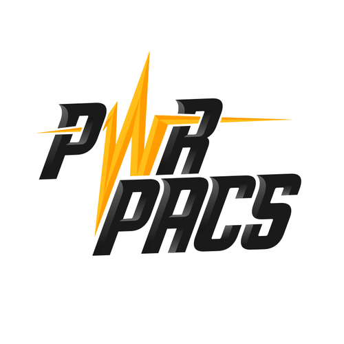 PWR PACS brand launch Design by lildazzle™
