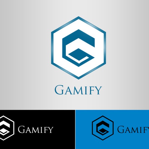 Gamify - Build the logo for the future of the internet.  Design by GiZi