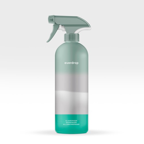 Premium Spray Bottle and Packaging for Cleaning Supplies Design by Jorge Ros