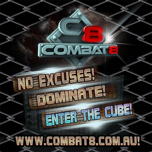 COMBAT 8 needs a new banner ad Design by Mcastro