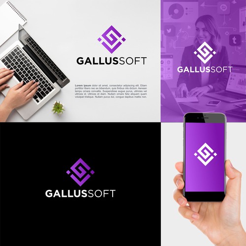 Design a logo for a bold new software development firm Design by Maia.Designer
