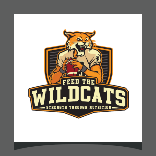 FEED THE WILDCATS FOOTBALL Design by kazeem