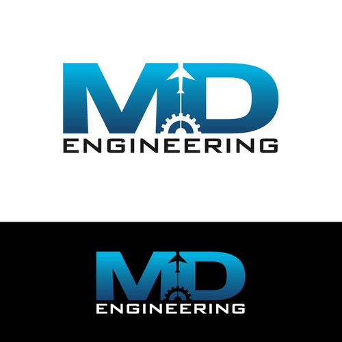 Create a new logo for a major US Aerospace Manufacturer - MD Engineering Design by BasantMishra