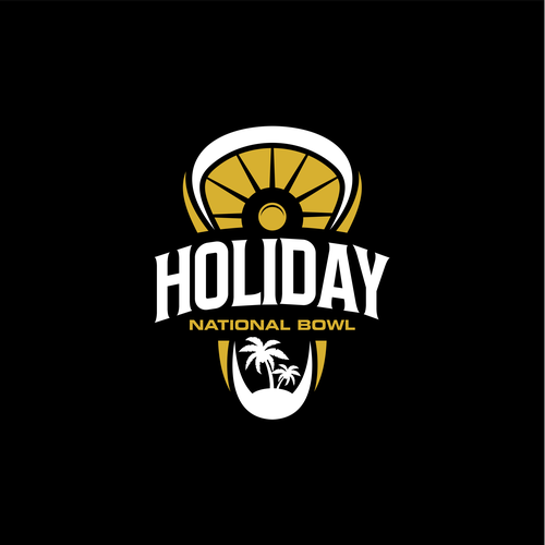 Holiday Bowl Logo Design by #RDWN