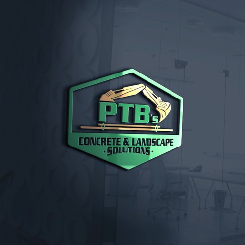 design a new trendy logo for a concrete and landscaping company Design by harismedia