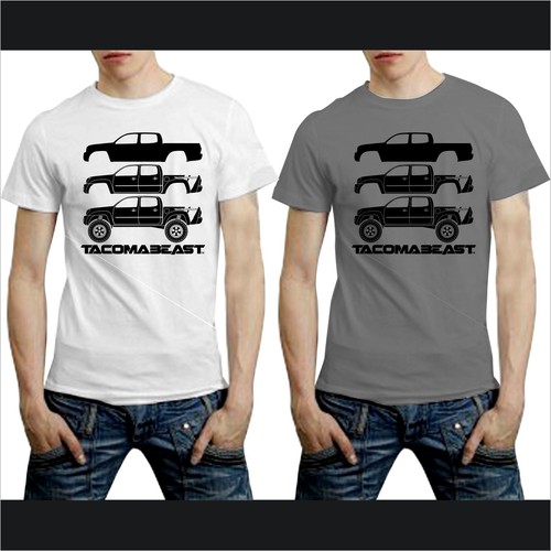 Toyota Tacoma T-shirt Design 