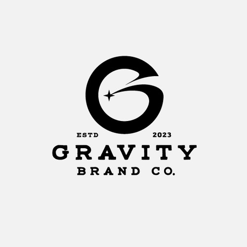 Logo for Gravity Brand Co. Design by Shishko™