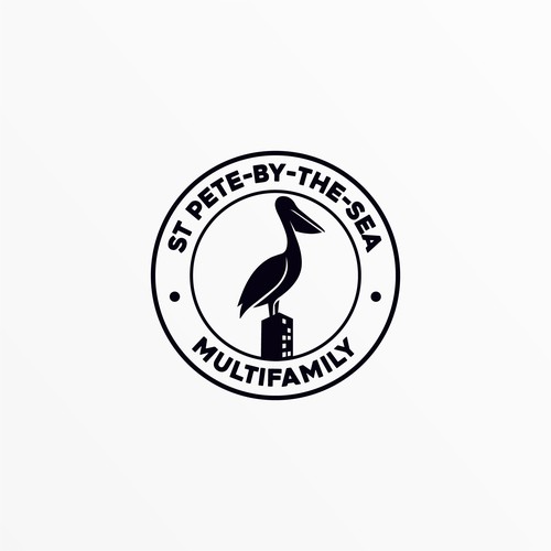 Sophisticated Florida Pelican Logo Design by SilverD™