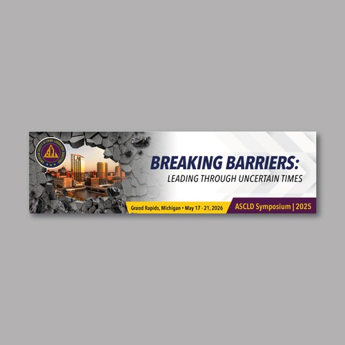 Designs | Bold conference banner design inspired by Grand Rapids ...