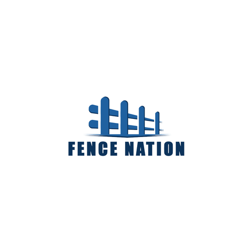 I need a strong logo for fence installation company. Design by BrahimInnovates