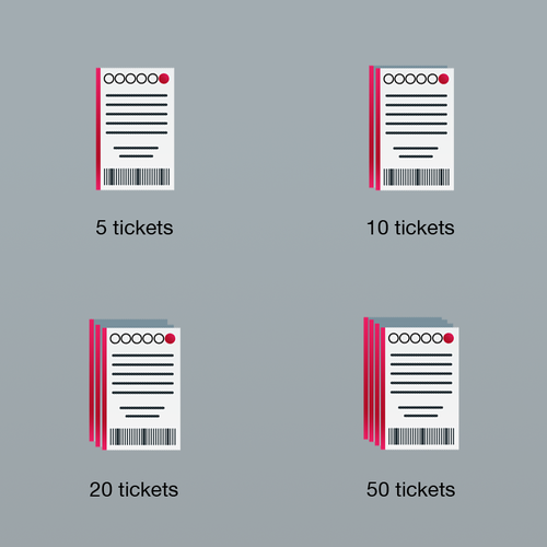 Create a cool Powerball ticket icon ASAP! Design by Anas Makruf