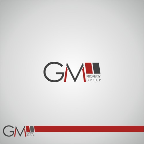 logo for GM Property Group Design by Designdicate™