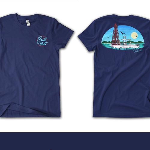 Designs | Custom boat shirts for the fam to wear fishing and diving | T ...