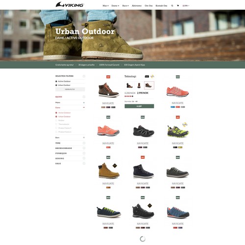 Designs | Create a modern global ecommerce site for a leading Nordic ...