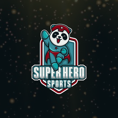 logo for super hero sports leagues デザイン by arfi_▼
