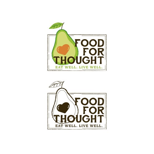 Fresh, Playful Island-Inspired Logo for Food For Thought – Organic Café & Market in the Florida Keys Design by m210297
