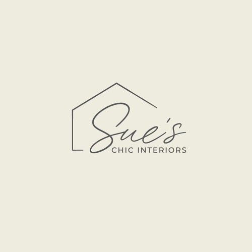 Elegant and chic logo for luxurious home decor shop Ontwerp door By Mi